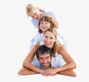 Caucasian Family Pyramid Advertising Vision Insurance - Family Pyramid