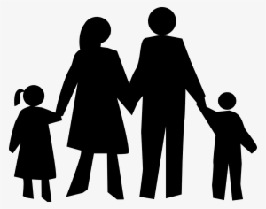 Clip Transparent Stock Silhouette Free At Getdrawings - Family Silhouette Cartoon