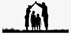 This Free Icons Png Design Of Family Shelter Silhouette