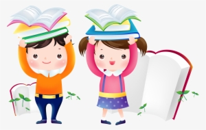 Child Cartoon Learning Silhouette - Mes Del Libro 2018