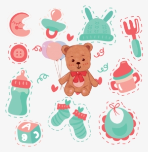 Cartoon Color Hand Painted Baby Products Creative Material, - Cartoon