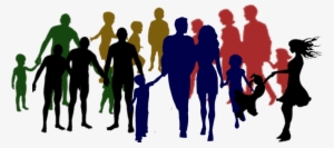 Freeuse Download Day Clip Art Net - Extended Family Silhouette Family