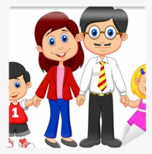 Familia Feliz En Dibujo