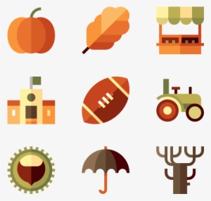 You Can Click On The Pictures To Download These Icons, - Autumn Icon Set Vector Png