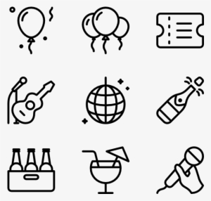 Party & Event 27 Icons - Baby Vector Icon