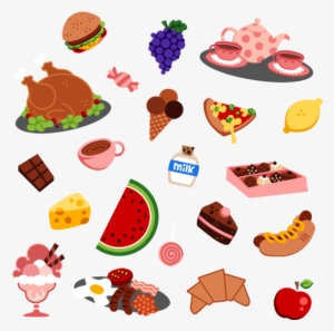 Food Is Good By Sprits On Deviantart Clip Freeuse - Food Cartoon Png