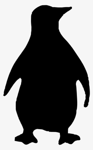 Shadow Clipart Penguin - Silhouette Penguin