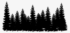 Wiggins Family Cabin - Pine Trees Silhouette