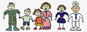 Navy Clipart Military Family - Military Family Clip Art