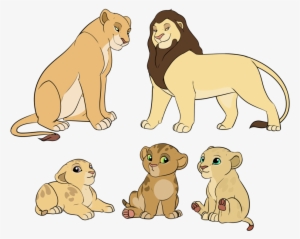 Lion Family Png - Lion King Lioness Adopts