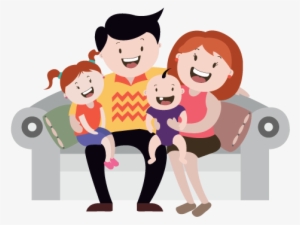 Now, Families Everywhere Are Saving 'happily Ever After' - Vector Graphics