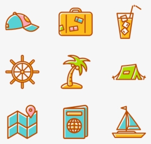 Summertime Elements - Summer Icon Vector Png