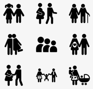 Familiar 30 Icons - Family Icon Transparent Background