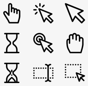 Cursor Lineal 20 Icons - Christmas Icon Vector Free