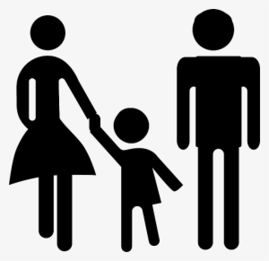 Wife Child, Family, Man, Wife - Family Symbol Png