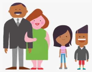 Create A Family Agreement - Padres De Familia Animados Png