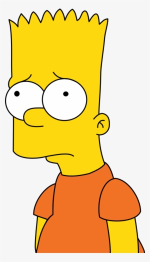 Bart Simpson Wallpaper Possibly Containing Anime Titled - Sad Bart Simpson Png