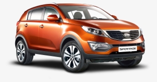 Kia Sportage 3 Orange Car Png Image - Orange Kia Sportage 2018