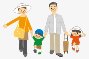 Travel Family Hotel Child Accommodation - 家族 旅行 イラスト 無料