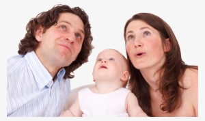 Couple With Baby Png Image - Family With Baby Png