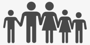 Clip Art Black And White Stock Parenting Is A Group - Stick Figure Family Png