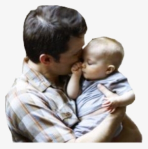 El Día Del Padre Un Padre Para El Bebé Rosa De Parte - Father For Baby Rose