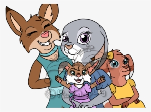 At Wilde Girls Family Pic By Raindroplily-darcwyx - Cartoon