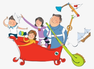 Cartoon Family Comics Child - Portable Network Graphics