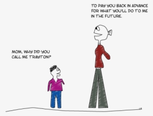 Happy Family Lies - Cartoon