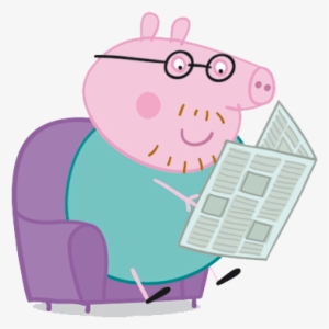 Papai Pig Judeu Esta E Outras Teorias Sobre Peppa Pig - Peppa Pig Pai Png