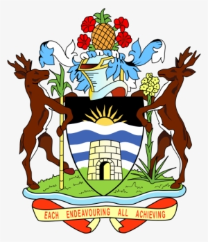 Royal Coat Of Arms Of Antigua And Barbuda - Antigua And Barbuda National Symbols