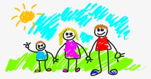Drawing Family Happy - Talking About Death And Bereavement In School