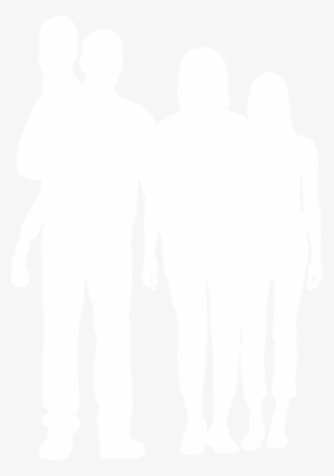 Crm & Ticketing Experts - Png White Silhouette