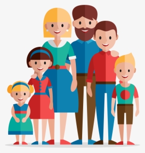 Kisspng Family Home Evening Flat Design Illustration