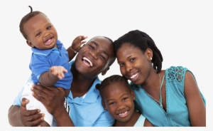 Health Through Science And Nature - Happy Black Family