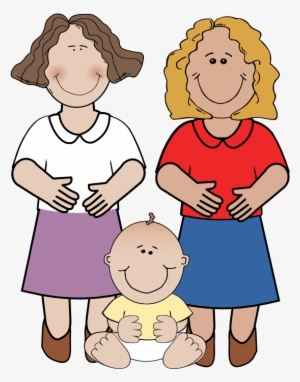 Free Clipart Of Pregnant Women, New Mothers And Families - Mother Clipart