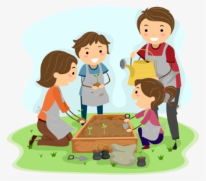 Happy Happyfamgarden Twitter - Kids Gardening Clipart