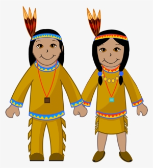 Indian Clipart Family Member - Native American Indians Clipart