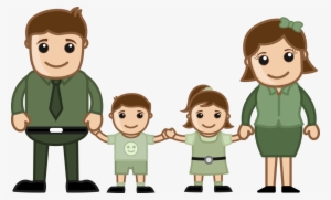 Family Health - Family Members Cartoon Png