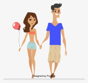 Beautiful Cartoon Lovely Hand Painted Love Happy Family - Cartoon