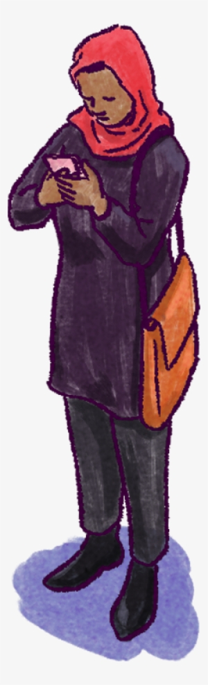 Employee Checking Smartphone - Employee