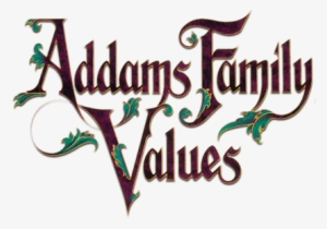 Addams Family Values Movie Logo - Addams Family