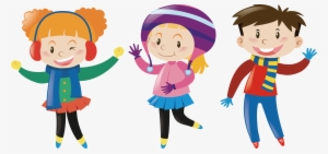 Winter Clothing Stock Photography Illustration - Winter Kid Vector Png