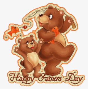 Happy Father's Day 3d Picture - Happy Fathers Day Glitter