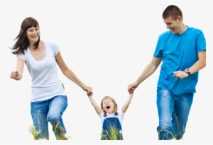 Family Walking Png For Kids - Happy Family Walking Png