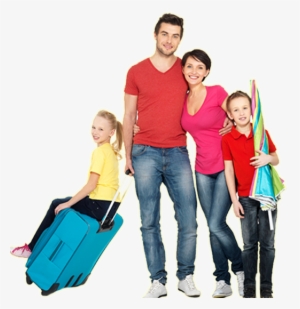 Travel People Png All India Holiday Trip - Tourist Family