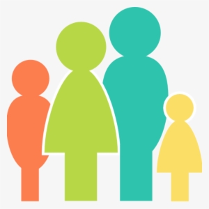 Family Clipart Multicolor Family Clip Art At Clker - Family Clipart Png