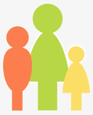 Banner Library Download Mother And Kids Clip Art At - Single Mother Vector Png