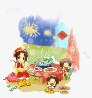 Oudejaarsdag Van De Maankalender Reunion Dinner Chinese - 節慶 守護 者