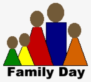 Banner Transparent Library African American Download - Family Day Clipart Free